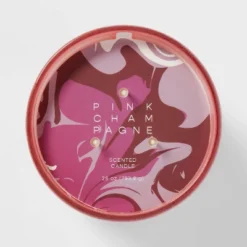 28oz Glass Champagne Candle Light Pink - Opalhouse™ -Opalhouse GUEST 02057e90 68e1 4438 a010 8cbd29d85bc6