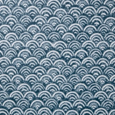 Rainbow Scallops Peel & Stick Wallpaper Blue/White - Opalhouse™: Removable, Temporary, Vinyl, Kitchen Decor 2 Rainbow Scallops Peel & Stick Wallpaper Blue/White - Opalhouse™: Removable, Temporary, Vinyl, Kitchen Decor - Image 2
