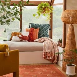 Opalhouse 31 Two Lizard Punch Needle Lumbar Throw Pillow - Opalhouseâ„¢ Designed With Jungalowâ„¢