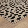 Daffodil Leopard Print Woven Rug - Threshold™