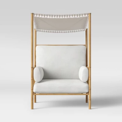 Calla Canopy Patio Accent Chair - White - Opalhouse™ 2 Calla Canopy Patio Accent Chair - White - Opalhouse™ - Image 2