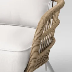 Southport Outdoor Patio Chair With Metal Legs, Club Chair Natural/White - Opalhouse™ 9 Southport Outdoor Patio Chair With Metal Legs, Club Chair Natural/White - Opalhouse™ -Opalhouse GUEST 92a17ba0 5e5e 4897 acf9 75b7e89c401a