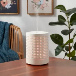 300ml Cut Pattern Diffuser White - Opalhouseā¢