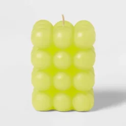 3.5" Unscented Bubble Sculpture Candle 12oz - Opalhouse™ -Opalhouse GUEST b79a7227 52d9 4b21 9847 512a9d2d512b