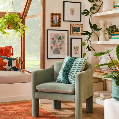 (Set Of 3) 9" X 18"/14" X 14"/16" X 20" Floral Mixed Size Frames Black - Opalhouse™ Designed With Jungalow™ 1 (Set Of 3) 9" X 18"/14" X 14"/16" X 20" Floral Mixed Size Frames Black - Opalhouse™ Designed With Jungalow™