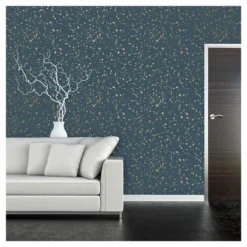 Celestial Peel & Stick Wallpaper Navy/Gold - Opalhouse™: Removable Vinyl, Self-Adhesive, Stain-Resistant, 27.5 Sq Ft Coverage 9 Celestial Peel & Stick Wallpaper Navy/Gold - Opalhouse™: Removable Vinyl, Self-Adhesive, Stain-Resistant, 27.5 Sq Ft Coverage -Opalhouse GUEST f53edfa2 8c6c 4423 8c30 a5069fbc534b